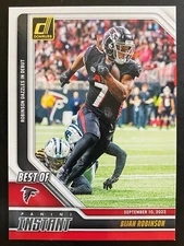 Bijan Robinson 2024 Donruss Football Best of Panini Instant Atlanta Falcons #19