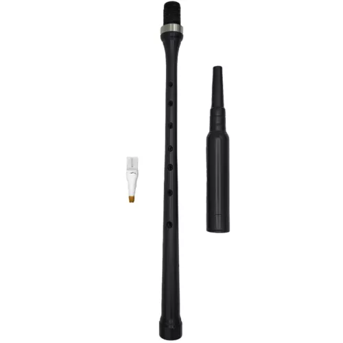 Gibson Long Poly Practice Chanter, plastic, Black, New in box, free shipping