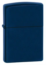 Zippo Windproof Navy Blue Matte Lighter, 239, New In Box