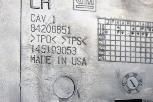 20-24 CADILLAC XT6 LUZ TRASERA IZQUIERDA EXTERIOR LÁMPARA CUBIERTA PANEL CANALÓN OEM - Imagen 6 de 6