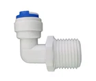 1/2" Thread Elbow x 10mm Water Filter Pipe Pushfit for 15mm Housing Ports