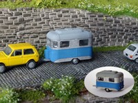 Railnscale N2157 - Wohnwagen Nagetusch Diamant - Spur N - Neu