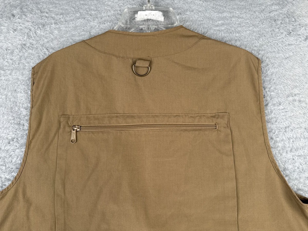Gilet de pêche marron Ausable taille XL