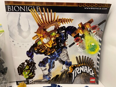 2006 LEGO Bionicle Irnakk 8626 Complete Figure With BOX All 12