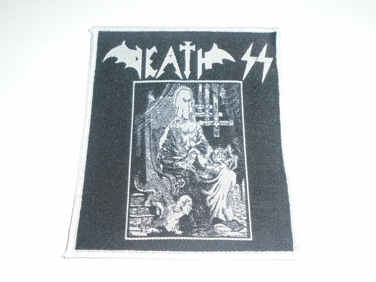 DEATH SS EVIL METAL WOVEN PATCH | eBay