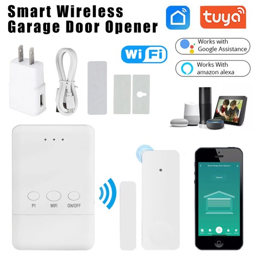 WiFi Smart Switch Garagentor-Controller Garagentoröffner Für Google Alexa TUYA - Afbeelding 23 van 35