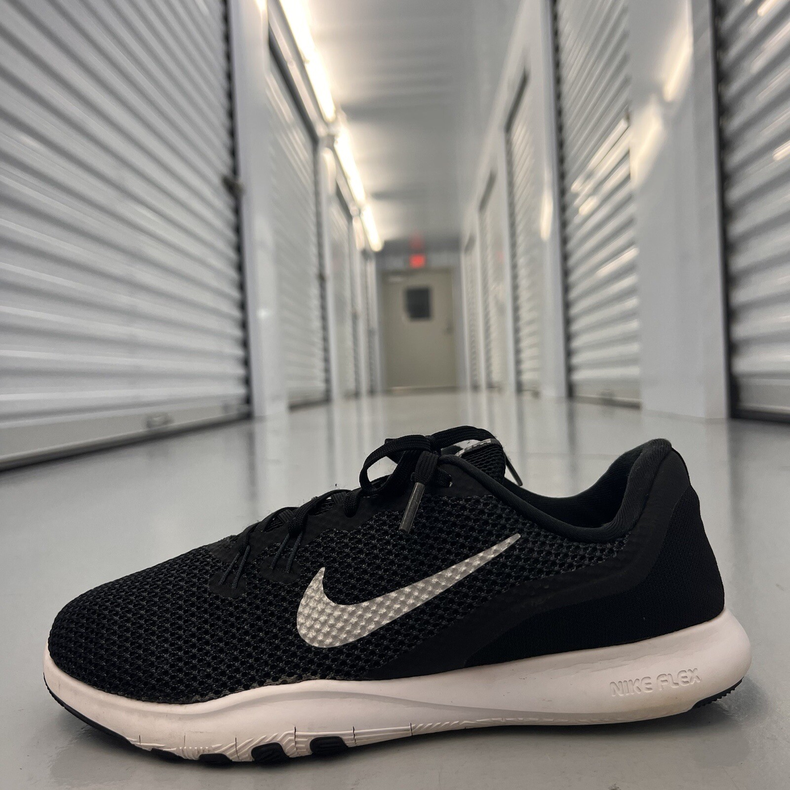 Nike Flex Trainer 7 898781-001 Black Running Shoes Sneakers Womens US Size  10 W | eBay