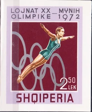 W ALBANIA 1440 MUNICH OLYMPIC