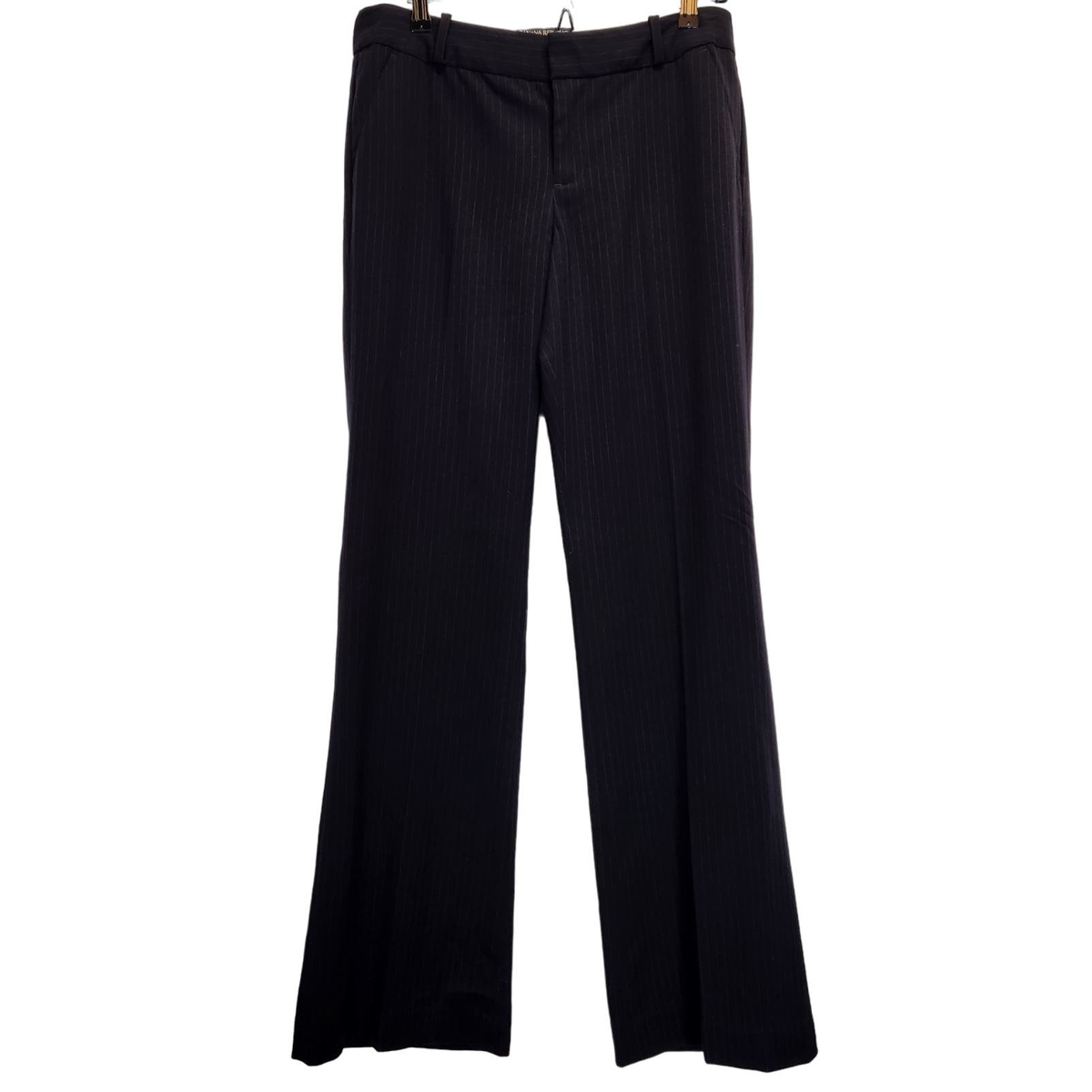 Banana Republic Martin Fit Woman Blue Strap Dress Pants Size 8 Lined Career Wear Banana Republic Martin Fit Woman Blue Strap Dress Pants Size 8 Lined Career Wear