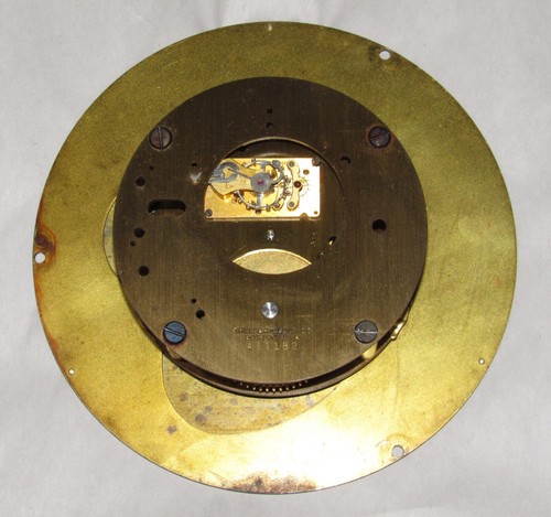 Chelsea Clock Co Boston Ship's Nautical Wall Clock 8-Day Timepiece 1940-1944 - Picture 16 of 17