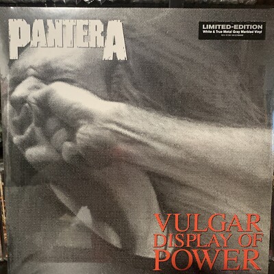 PANTERA VULGAR DISPLAY OF POWER サイン入り Pantera - Vulgar Display Of Power Platinum LP Limited