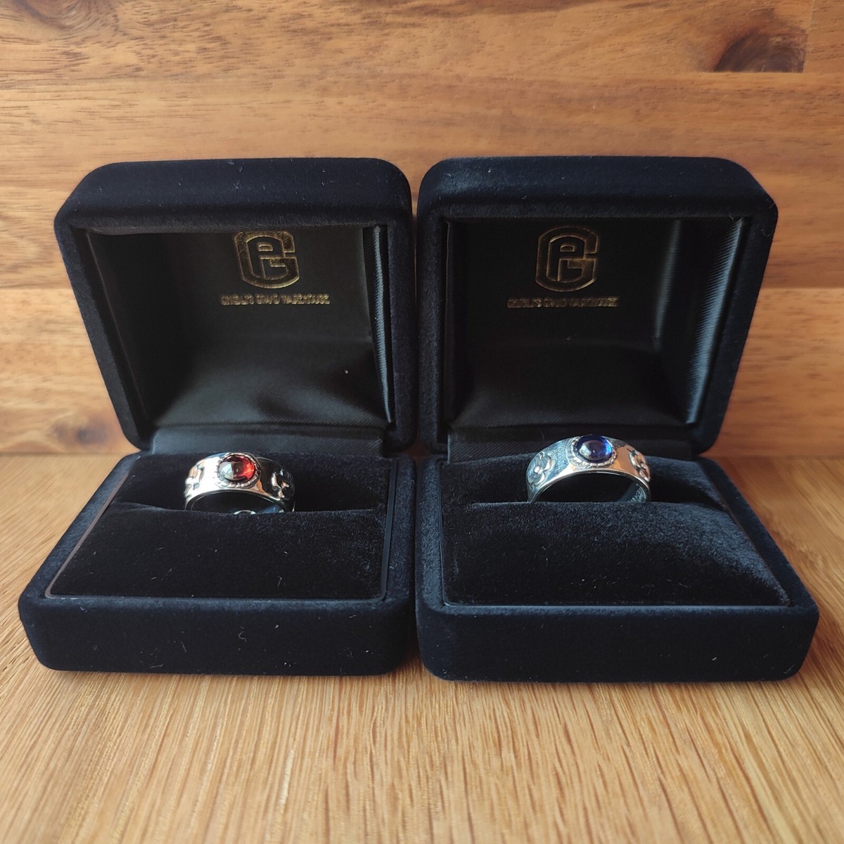 Original Ghibli Park Silver Howls Rings Set Howls Moving Castle Engraved  Ring