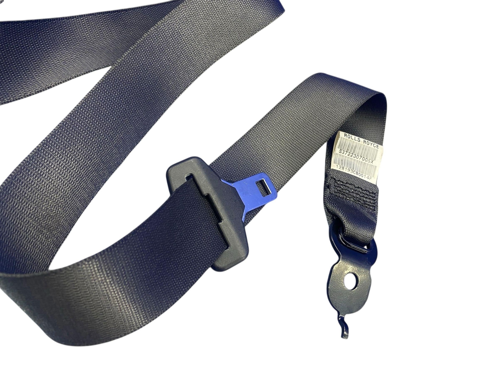 2009-2014 ROLLS ROYCE GHOST REAR RIGHT SEAT BELT RETRACTOR ASSEMBLY BLACK OEM