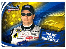 HOF'er JIMMIE JOHNSON 2006 Wheels American Thunder MADE IN AMERICA Card #72