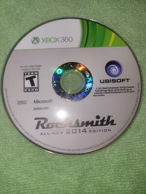 Rocksmith 2014 Edition (Microsoft Xbox 360, 2014) Disc Only Tested