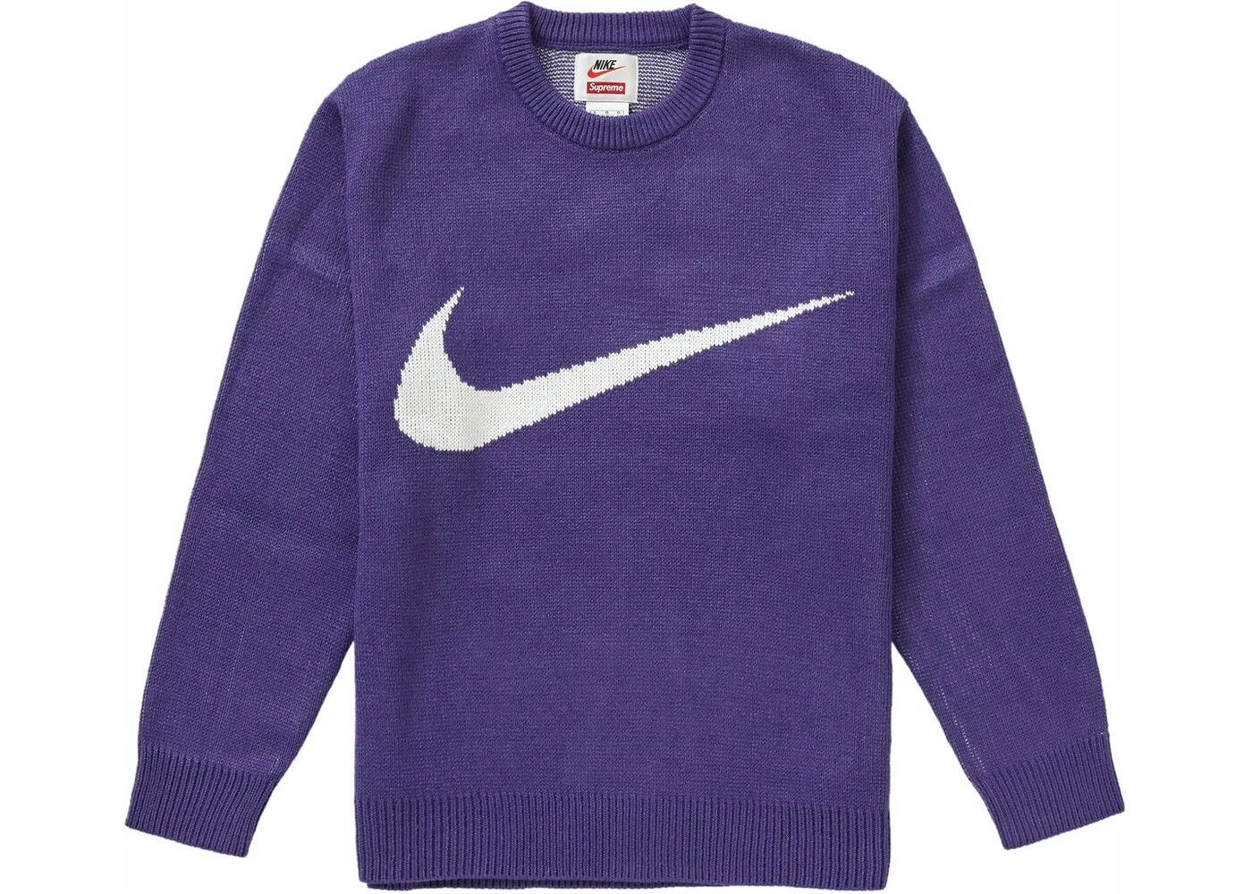 Pull Supreme × Nike Supreme x Nike Swoosh taille S 100 % AUTHENTIQUE