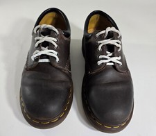 Dr. Martens 11849 Unisex Sz Mens 9 Womens 10 Brown Leather Lace Up Oxford Shoes