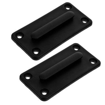  2 Sets Wall Mounting Slot Outlet Extension Caution Tape Stands Belt Receiver
