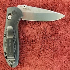 Benchmade 556 Mel Pardue Design Folding Knife Plain Edge Blade KB print