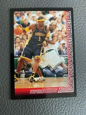 2005-06 Bowman Draft Picks Black Border #9 Stephen Jackson Pacers