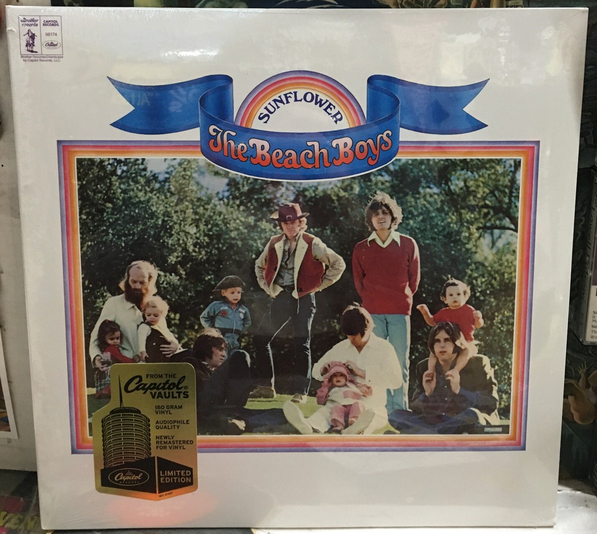 The Beach Boys Sunflower Sealed Reissue Gatefold Record