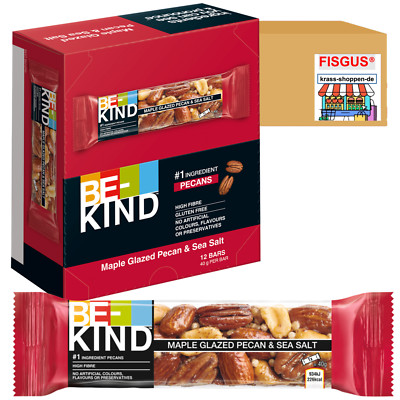 Be-Kind Maple Glazed Pecan & Sea Salt 12 Riegel je 40g