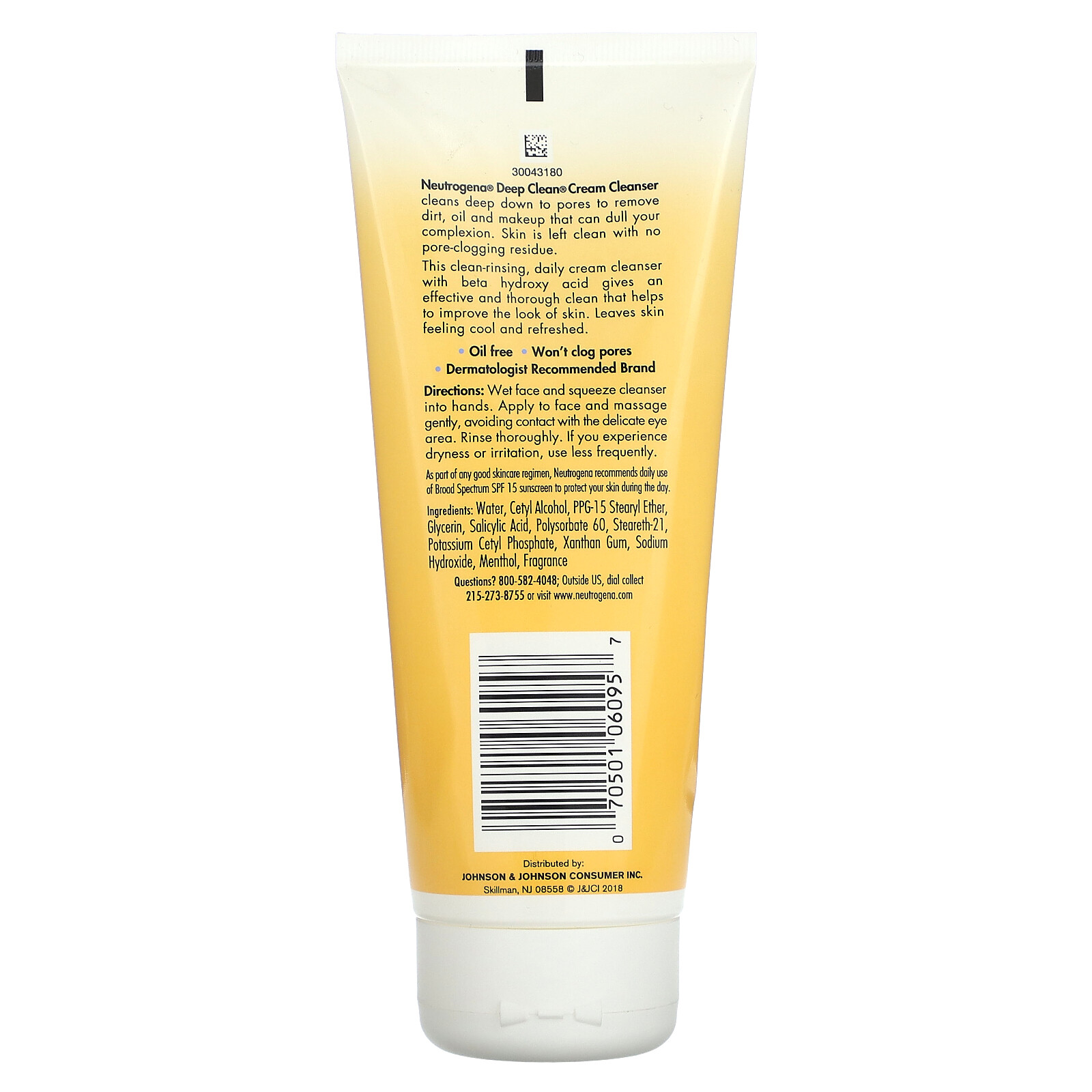Deep Clean, Cream Cleanser, 7 oz (200 g) eBay