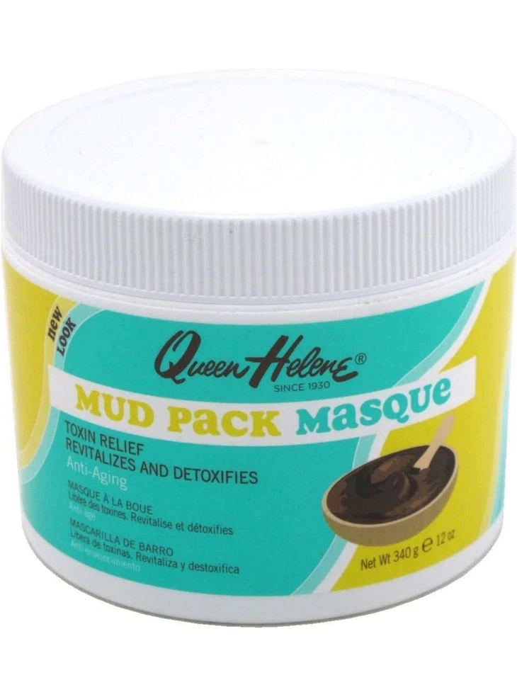 Queen Helene Jar Mud Pack Mascarilla 12 Onzas (354Ml) (Paquete de 2) Foto 3 de 3