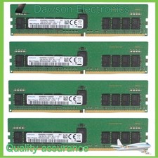 Samsung 64GB 4X16GB DDR4 2933Mhz 2RX8 ECC Registered Server RDIMM Memory Ram