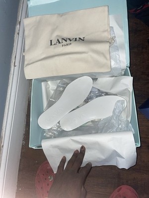 Black And White Reflective Lanvins