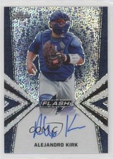 2019 Leaf Flash Blue 23/50 Alejandro Kirk #BA-AK1 Auto aw2