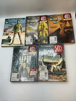 Breaking Bad Complete Seasons 1-5 DVD Set Sony Pictures Home Entertainment