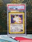 PSA 8 2000 Pokémon Gym Challenge #74 Giovanni's Meowth 1st Edition