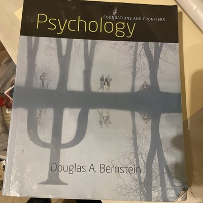 Psychology, Foundations And Frontiers Textbook By Douglas A Bernstein 2014 Book