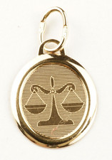 Anhänger Sternzeichen Waage Rotgold 585°, Geschenk Etui