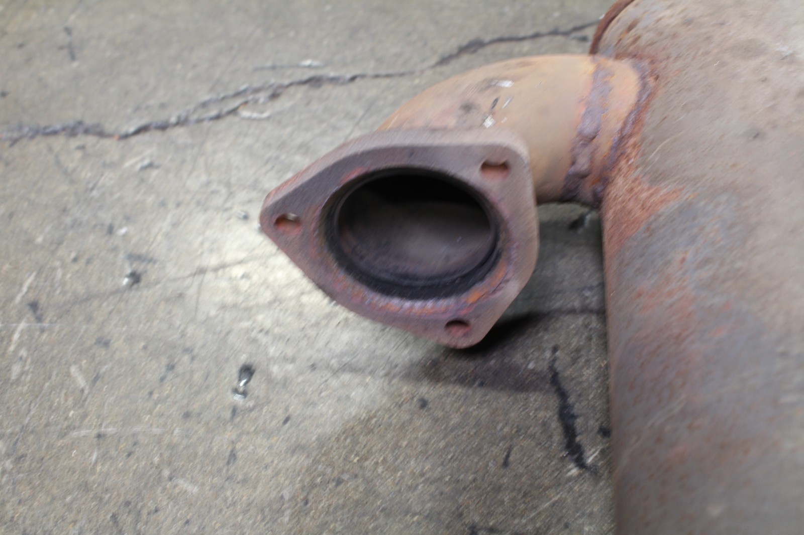 Ferrari 308, Muffler, Rusted, Fire Dmg, Used, P/N 113251