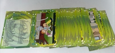 2018 Cryptozoic Rick And Morty Complete Base Set (45 Cards) Adult Swim