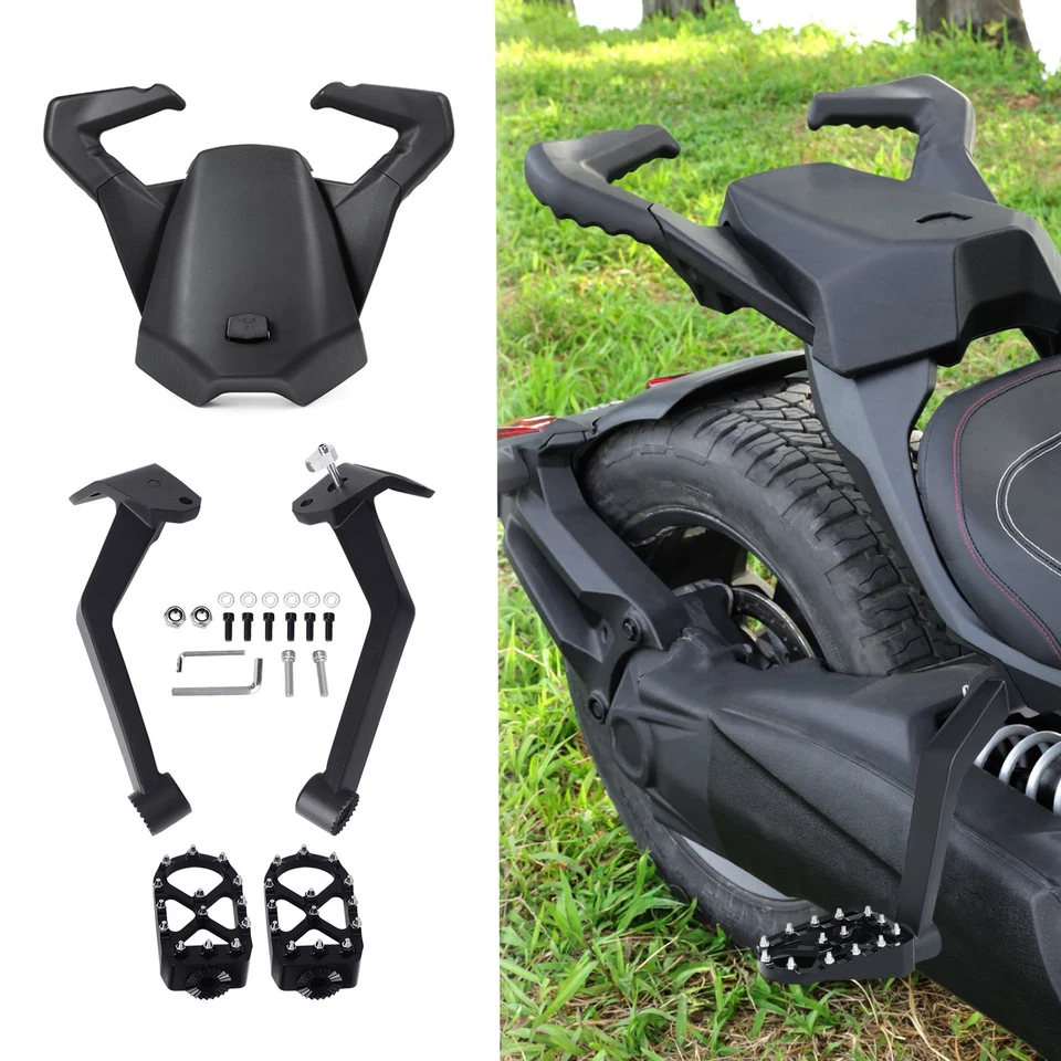 Asiento de pasajero + reposapiés para Can Am Ryker 600 900 2019-2025 #219400842 Foto 4 de 4