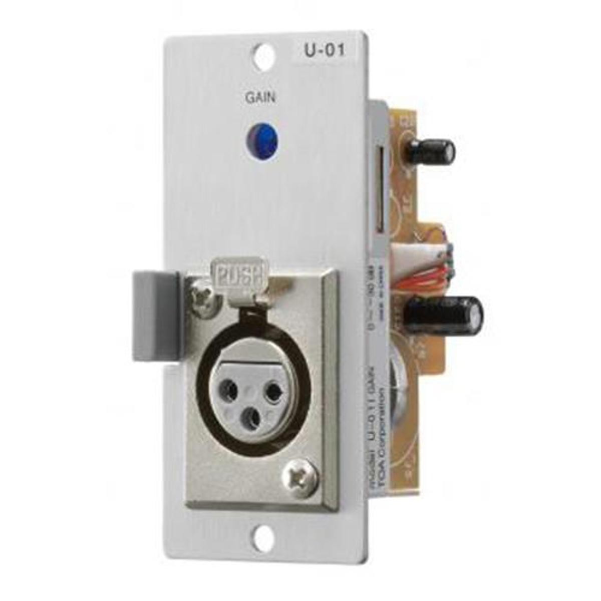 Модуль несимметричного линейного ввода TOA Electronics 900 с гнездовым разъемом XLR #U01F