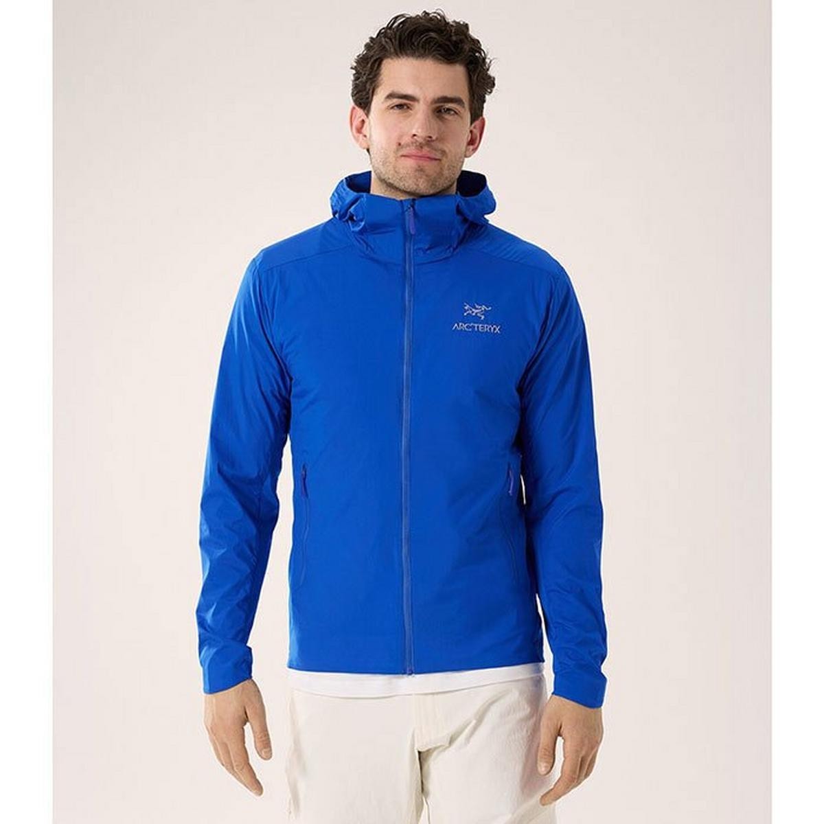Arc'teryx Atom SL Felpa con Cappuccio Uomo XL Blu Full Zip Escursionismo Giacca GBO12