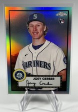 2021 Topps Chrome Platinum Anniversary - Joey Gerber #88 Refractor (RC)