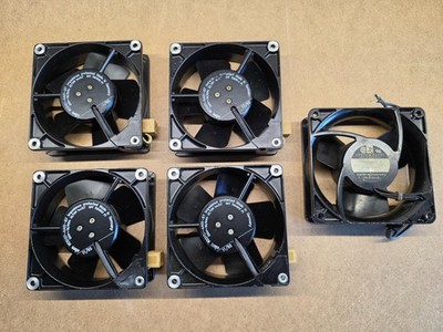 5 Stk. ebm Pabst Lüfter Metall 120mm 230V AC W2S107 und Typ 4550N