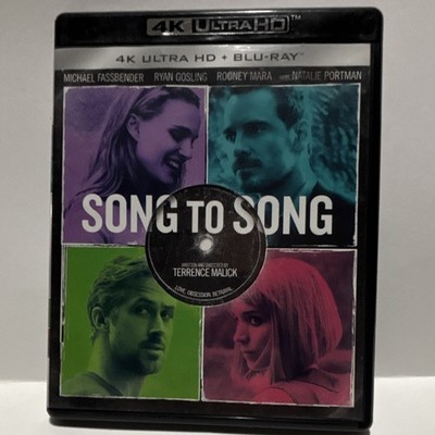 Song to Song (4K Ultra HD Blu-ray, 2017, 2-Disc) Ryan Gosling, Natalie Portman