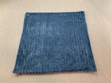 OEKO Tex Pillow Cover 24 X 24 Coastal Blue Chinelle Textured Soft Square Zipper