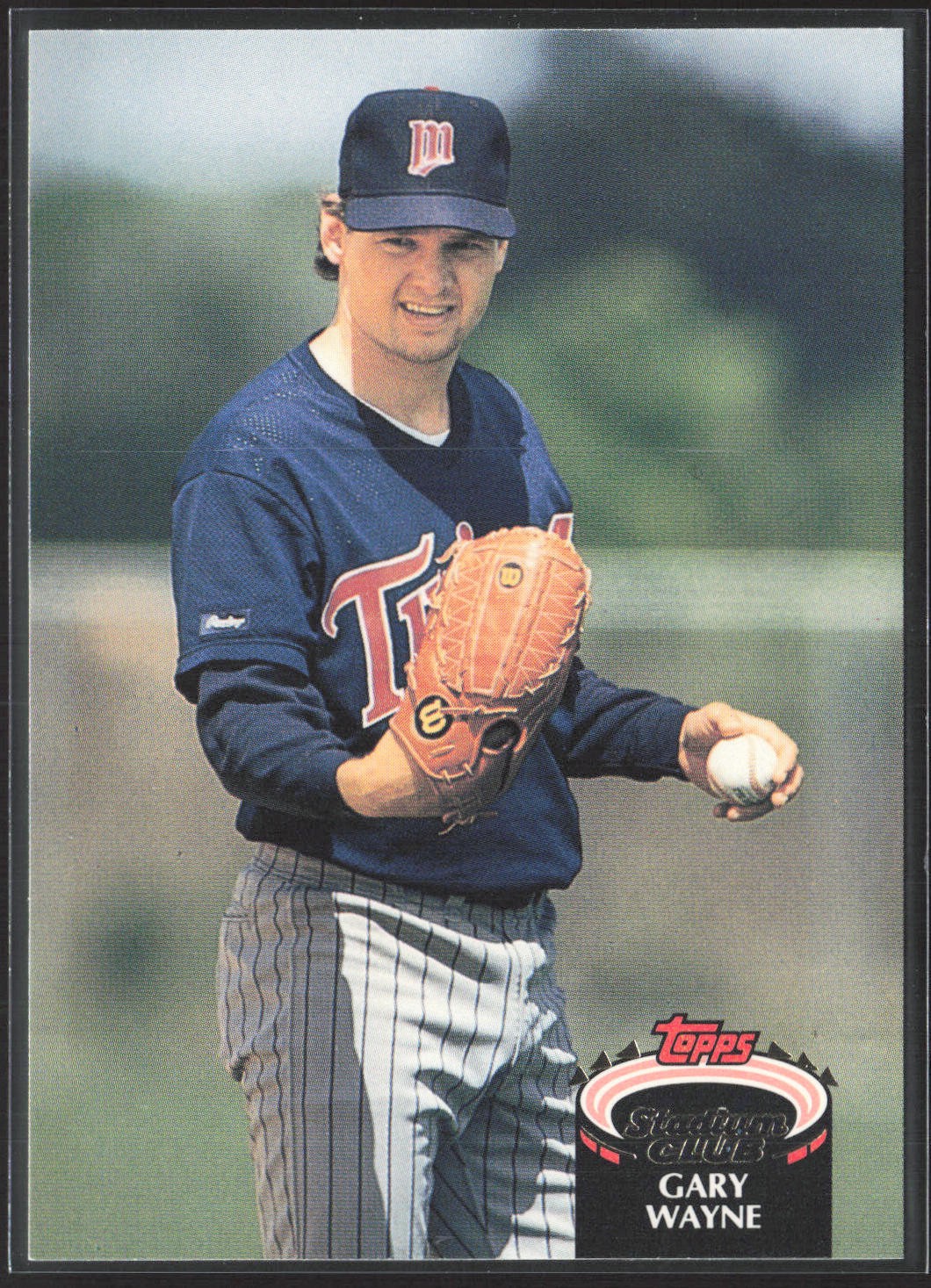 Gary Wayne 1992 Stadium Club #261 Minnesota Twins