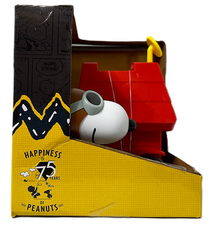 Peanuts Remote Control Snoopy with Doghouse 5" Tall 27 MHz NEW Ages 8+ NEW - Image 3 of 4