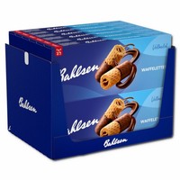 (23,25€/1Kg) Bahlsen Waffeletten Vollmilch, Kekse, GebäCk, 12 Packungen Je 100G