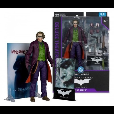 -=] McFARLANE - Batman TDK The Joker Heath Ledger Deluxe Theatrical Edition [=-