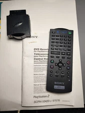 PS2 Remote Control with Manual and Intec Receiver 