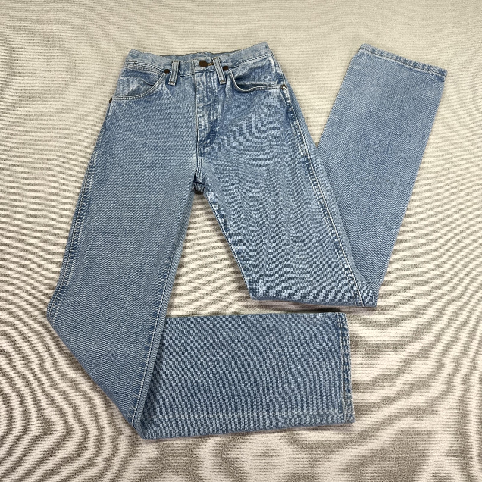 Women 22x33 Tall Petite Light Wash Hi Waist Made Usa
